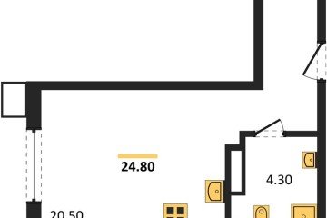 Фото №1: Студия 24 м² - Краснодар, мкр. Прикубанский внутригородской округ, 