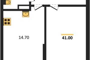 Фото №1: 1-комнатная квартира 41 м² - Краснодар, мкр. Прикубанский внутригородской округ, 