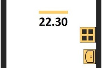 Фото №1: Студия 22 м² - Краснодар, мкр. Прикубанский внутригородской округ, 