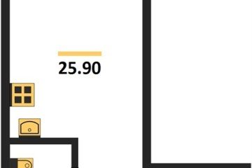 Фото №1: Студия 25 м² - Краснодар, мкр. Прикубанский внутригородской округ, 
