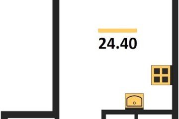 Фото №1: Студия 24 м² - Краснодар, мкр. Прикубанский внутригородской округ, 