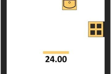 Фото №1: Студия 24 м² - Краснодар, мкр. Прикубанский внутригородской округ, 