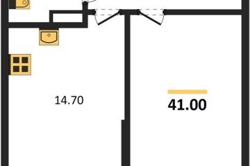 Фото №1: 1-комнатная квартира 41 м² - Краснодар, мкр. Прикубанский внутригородской округ, 