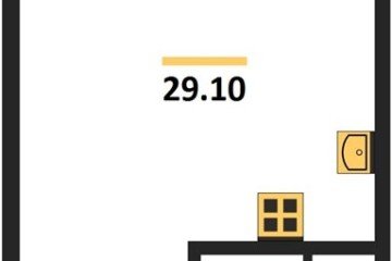 Фото №1: Студия 29 м² - Краснодар, мкр. Парк Победы, 