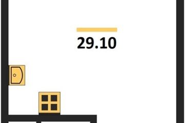 Фото №1: Студия 29 м² - Краснодар, мкр. Парк Победы, 