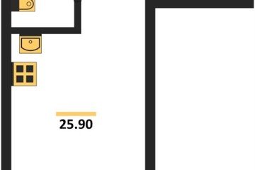 Фото №1: Студия 25 м² - Краснодар, мкр. Парк Победы, 