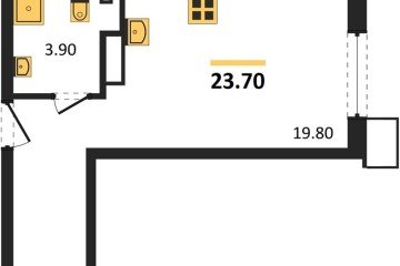 Фото №1: Студия 23 м² - Краснодар, мкр. Парк Победы, 