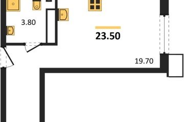 Фото №1: Студия 23 м² - Краснодар, мкр. Прикубанский внутригородской округ, 