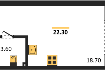 Фото №1: Студия 22 м² - Краснодар, мкр. Прикубанский внутригородской округ, 
