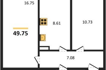 Фото №1: 2-комнатная квартира 49 м² - Краснодар, мкр. Восточно-Кругликовский, ул. Черкасская