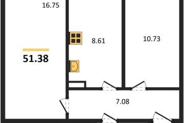 Фото №1: 2-комнатная квартира 51 м² - Краснодар, мкр. Восточно-Кругликовский, ул. Черкасская