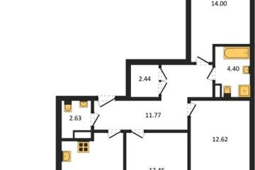 Фото №1: 3-комнатная квартира 81 м² - Краснодар, мкр. Прикубанский внутригородской округ, 