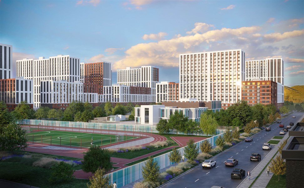 Фото №2: 1-комнатная квартира 46 м² - Краснодар, Карасунский внутригородской округ, мкр. ЖК Первое Место, ул. Виктора Казанцева, 1.2лит1