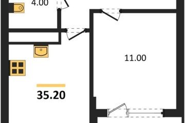 Фото №1: 1-комнатная квартира 35 м² - Краснодар, мкр. Карасунский внутригородской округ, ул. Виктора Казанцева, 1.2лит2