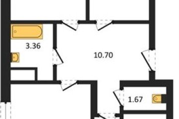 Фото №1: 3-комнатная квартира 85 м² - Знаменский, мкр. Карасунский внутригородской округ, 