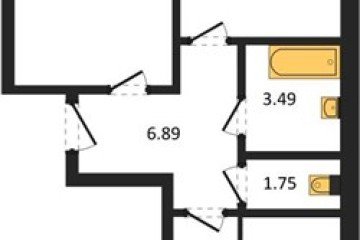 Фото №1: 2-комнатная квартира 63 м² - Знаменский, мкр. Карасунский внутригородской округ, 