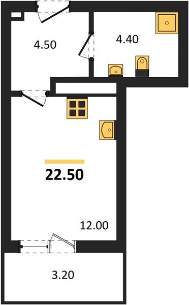 Фото №1: Студия 22 м² - Гулькевичи, 