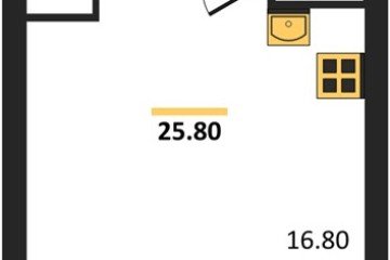 Фото №1: Студия 25 м² - Гулькевичи, 