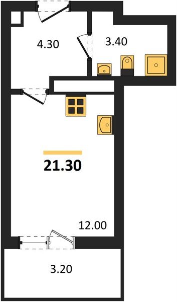 Фото №1: Студия 21 м² - Гулькевичи, 