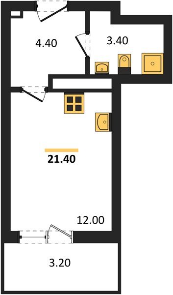 Фото №1: Студия 21 м² - Гулькевичи, 