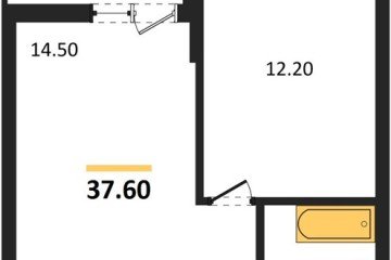 Фото №1: 1-комнатная квартира 37 м² - Майкоп, мкр. ЖК Звезды, 