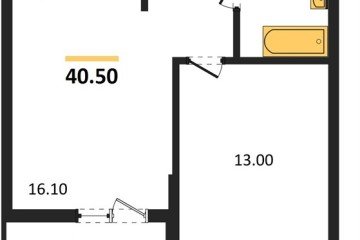 Фото №1: 1-комнатная квартира 40 м² - Майкоп, мкр. ЖК Звезды, 