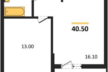 Фото №1: 1-комнатная квартира 40 м² - Майкоп, мкр. ЖК Звезды, 