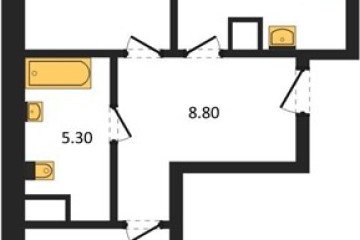Фото №1: 2-комнатная квартира 62 м² - Краснодар, мкр. Карасунский внутригородской округ, 