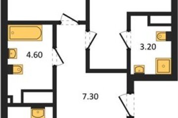 Фото №1: 2-комнатная квартира 71 м² - Краснодар, мкр. Карасунский внутригородской округ, 