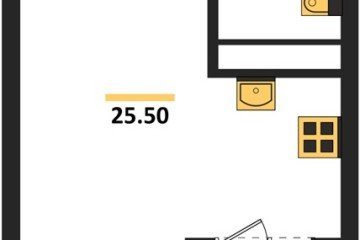 Фото №1: Студия 25 м² - Краснодар, мкр. Карасунский внутригородской округ, 