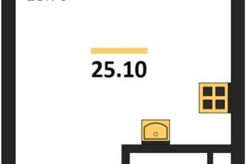 Фото №1: Студия 25 м² - Краснодар, мкр. Карасунский внутригородской округ, 