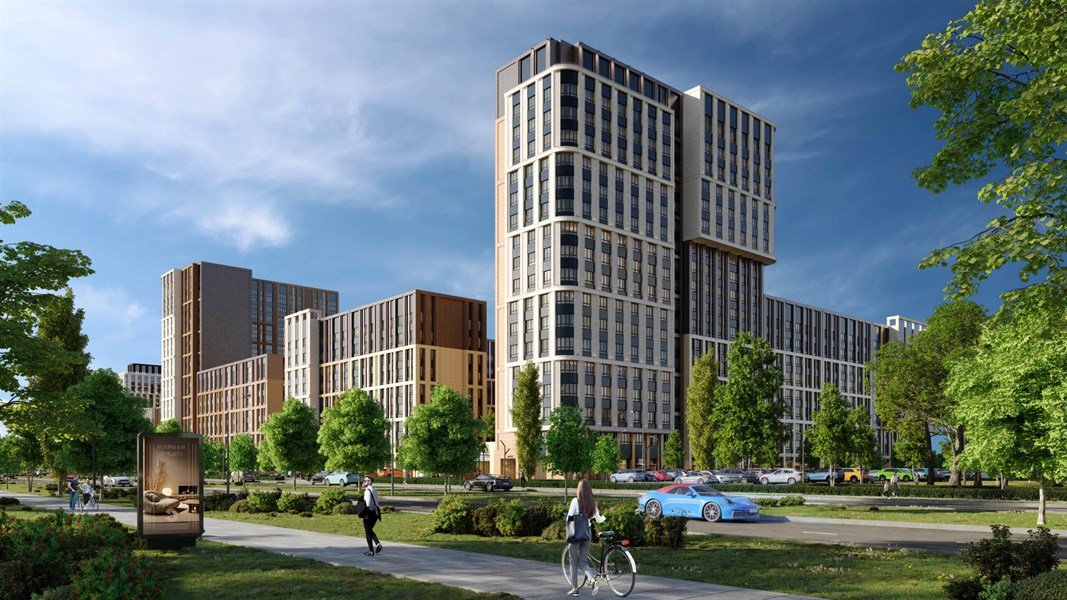 Фото №3: 2-комнатная квартира 53 м² - Краснодар, Прикубанский внутригородской округ, мкр. ЖК Эрмитаж, ул. им. Мурата Ахеджака, 20