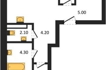 Фото №1: 2-комнатная квартира 65 м² - Краснодар, мкр. ЖК Эрмитаж, ул. им. Мурата Ахеджака, 20