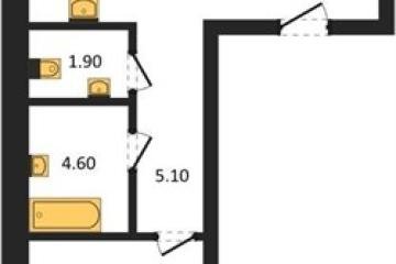 Фото №1: 2-комнатная квартира 68 м² - Краснодар, мкр. ЖК Эрмитаж, ул. им. Мурата Ахеджака, 20