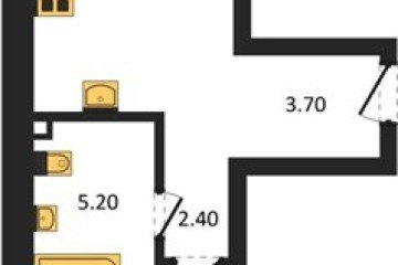Фото №1: 1-комнатная квартира 47 м² - Краснодар, мкр. ЖК Эрмитаж, ул. им. Мурата Ахеджака, 20