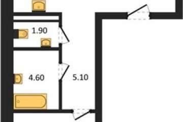 Фото №1: 2-комнатная квартира 68 м² - Краснодар, мкр. ЖК Эрмитаж, ул. им. Мурата Ахеджака, 20