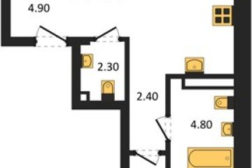 Фото №1: 2-комнатная квартира 62 м² - Краснодар, мкр. ЖК Эрмитаж, ул. им. Мурата Ахеджака, 20