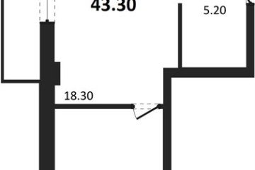 Фото №1: 1-комнатная квартира 44 м² - Краснодар, мкр. Фестивальный, 