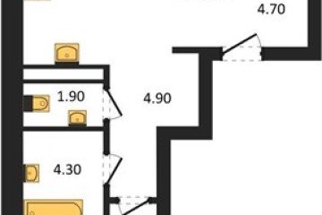 Фото №1: 2-комнатная квартира 61 м² - Краснодар, мкр. ЖК Эрмитаж, ул. им. Мурата Ахеджака, 20