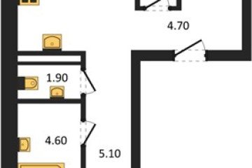 Фото №1: 2-комнатная квартира 62 м² - Краснодар, мкр. ЖК Эрмитаж, ул. им. Мурата Ахеджака, 20