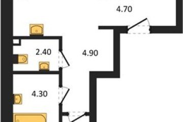 Фото №1: 2-комнатная квартира 61 м² - Краснодар, мкр. ЖК Эрмитаж, ул. им. Мурата Ахеджака, 20