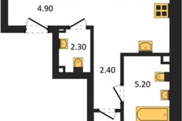 Фото №1: 2-комнатная квартира 62 м² - Краснодар, мкр. ЖК Эрмитаж, ул. им. Мурата Ахеджака, 20