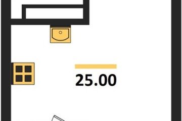 Фото №1: Студия 25 м² - Краснодар, мкр. Карасунский внутригородской округ, 