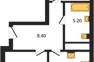 Фото №1: 2-комнатная квартира 67 м² - Краснодар, мкр. ЖК Первое Место,