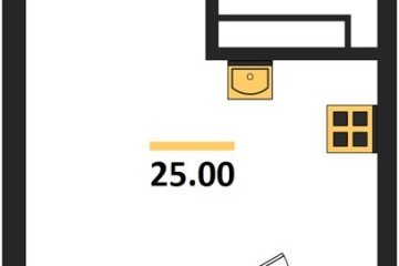 Фото №1: Студия 25 м² - Краснодар, мкр. Карасунский внутригородской округ, 