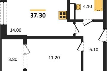 Фото №1: 1-комнатная квартира 37 м² - Краснодар, мкр. Карасунский внутригородской округ, 