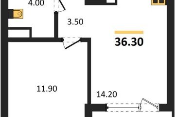 Фото №1: 1-комнатная квартира 36 м² - Краснодар, мкр. Карасунский внутригородской округ, 