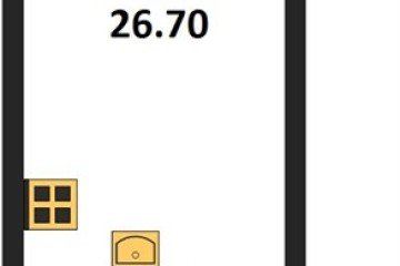 Фото №1: Студия 26 м² - Краснодар, мкр. Карасунский внутригородской округ, 