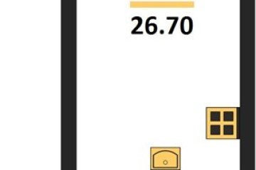 Фото №1: Студия 26 м² - Краснодар, мкр. Карасунский внутригородской округ, 