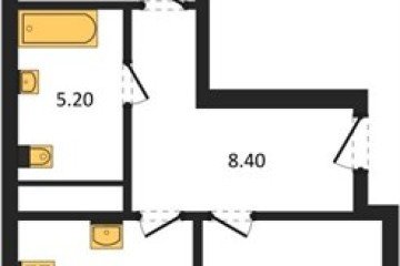 Фото №1: 2-комнатная квартира 67 м² - Краснодар, мкр. ЖК Первое Место,
